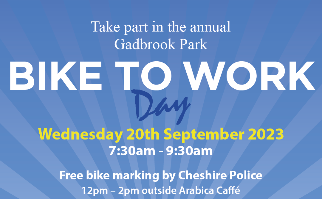 Gadbrook Park Bike to Work Day